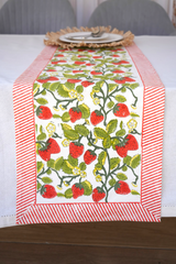 Strawberry feast Table runner