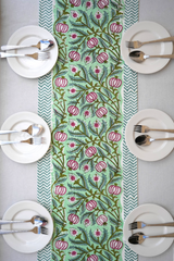 Pomegranate & Sage Vine Table Runner