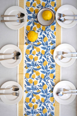 Moon Light Lemon Grove Table runner