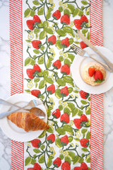 Strawberry feast Table runner