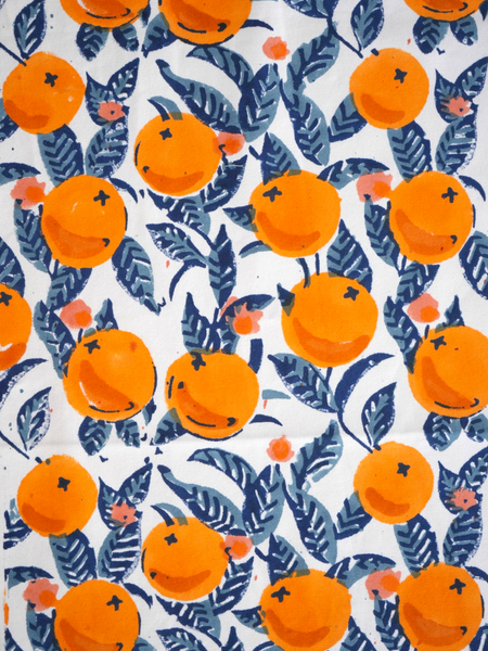 Orange Blossom Tablecloth