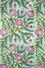 Pomegranate & Sage Vine Table Runner