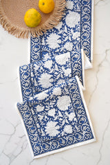 Oriental Flower Garden table runner