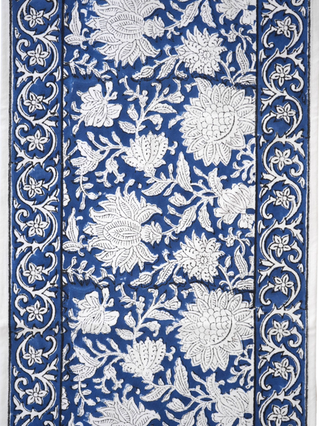 Oriental Flower Garden table runner