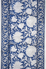 Oriental Flower Garden table runner
