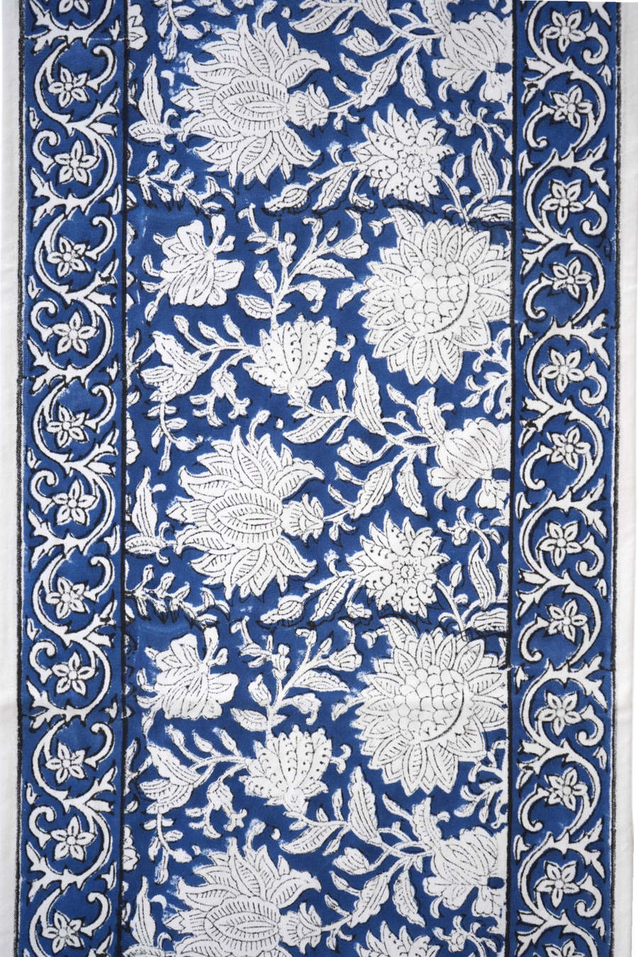 Oriental Flower Garden table runner