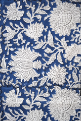 Oriental Flower Garden table runner
