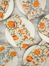 Napkins Set-Orange Blossom