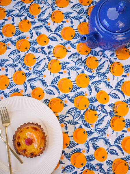 Orange Blossom Tablecloth