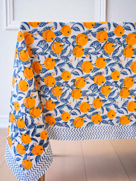 Orange Blossom Tablecloth