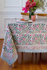 Pomegranate & Sage Vine Tablecloth