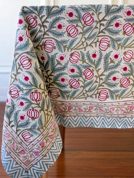 Pomegranate & Sage Vine Tablecloth