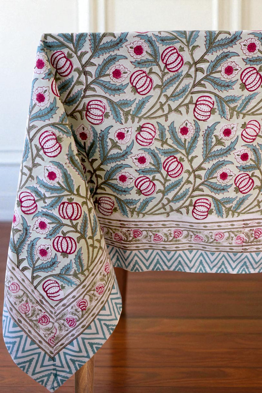 Pomegranate & Sage Vine Tablecloth