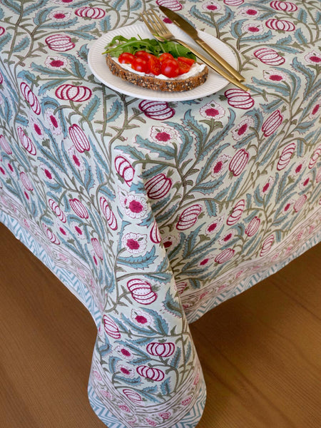 Pomegranate & Sage Vine Tablecloth