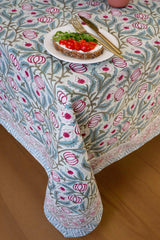 Pomegranate & Sage Vine Tablecloth