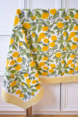 Summer Lemon Groove Tablecloth