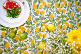 Summer Lemon Groove Tablecloth