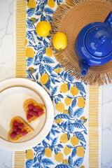 Moon Light Lemon Grove Table runner
