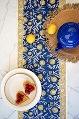 Golden Pomegranate Table Runner