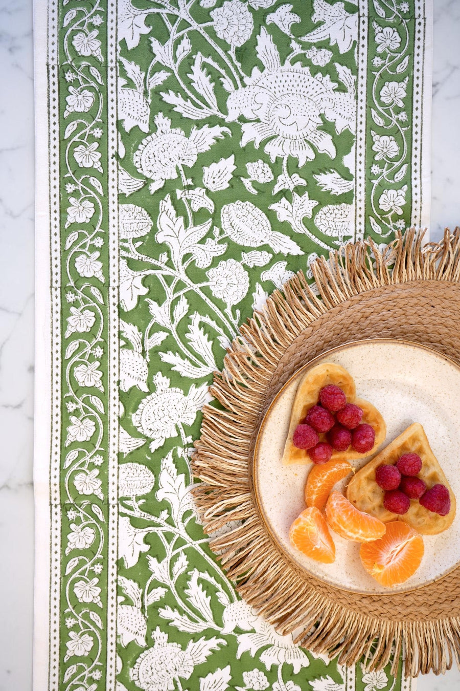 Pistachio Lover table runner