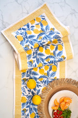 Moon Light Lemon Grove Table runner