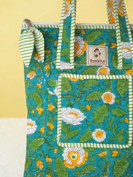 Wildflower Wave Laptop Bag