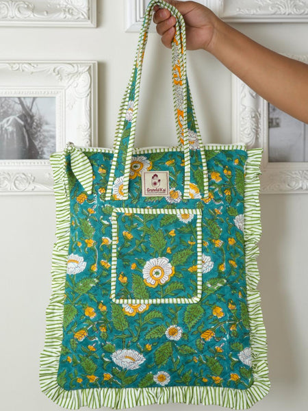 Wildflower Wave Laptop Bag