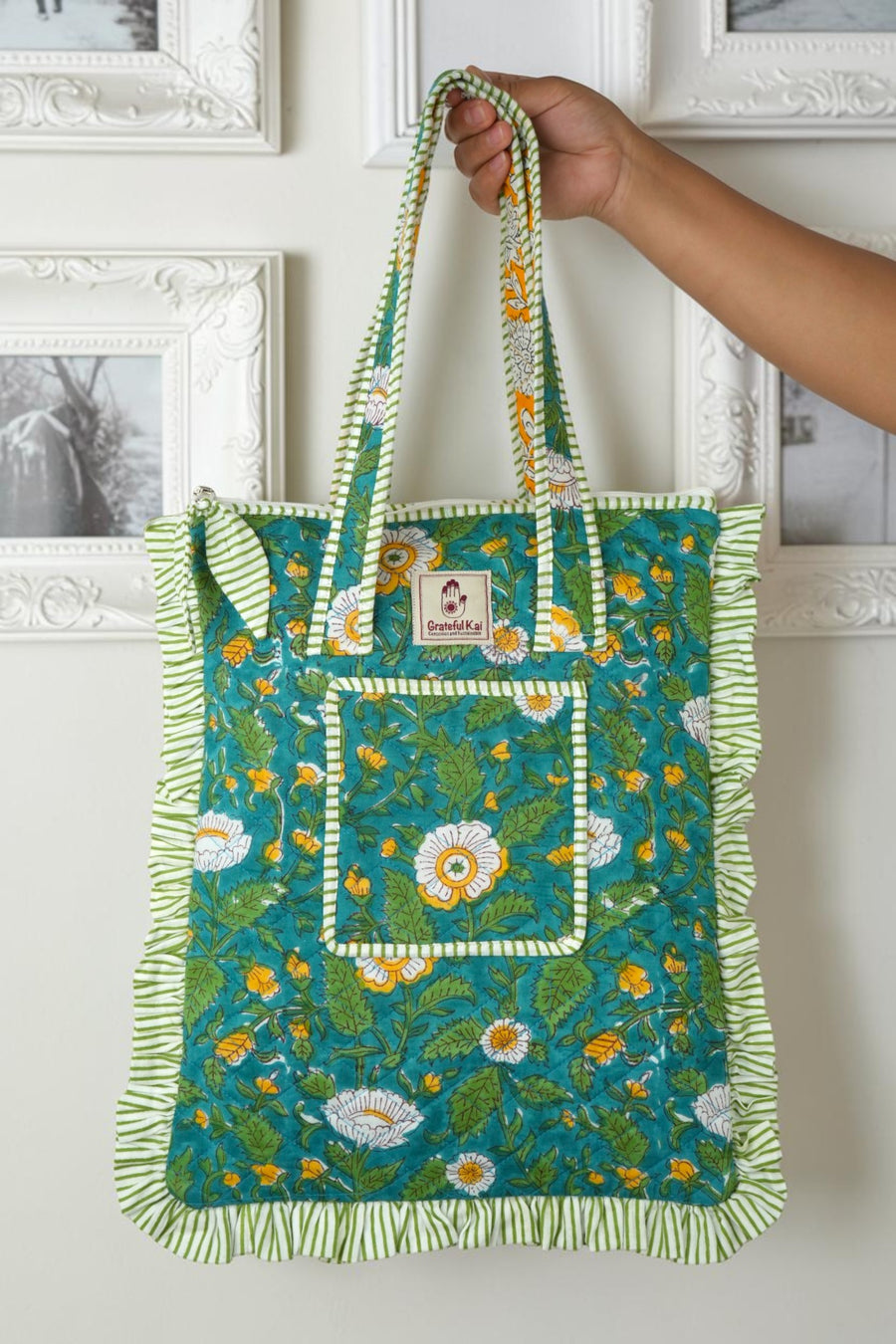 Wildflower Wave Laptop Bag
