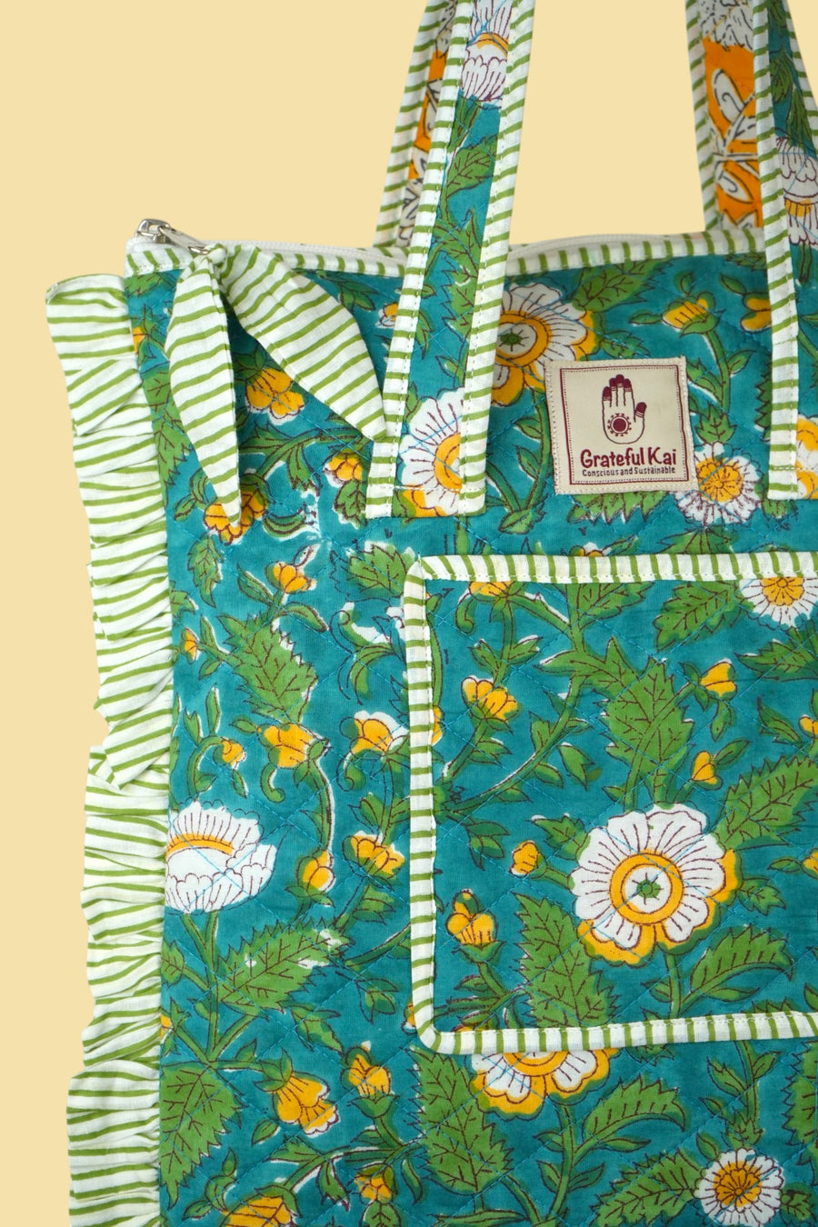 Wildflower Wave Laptop Bag