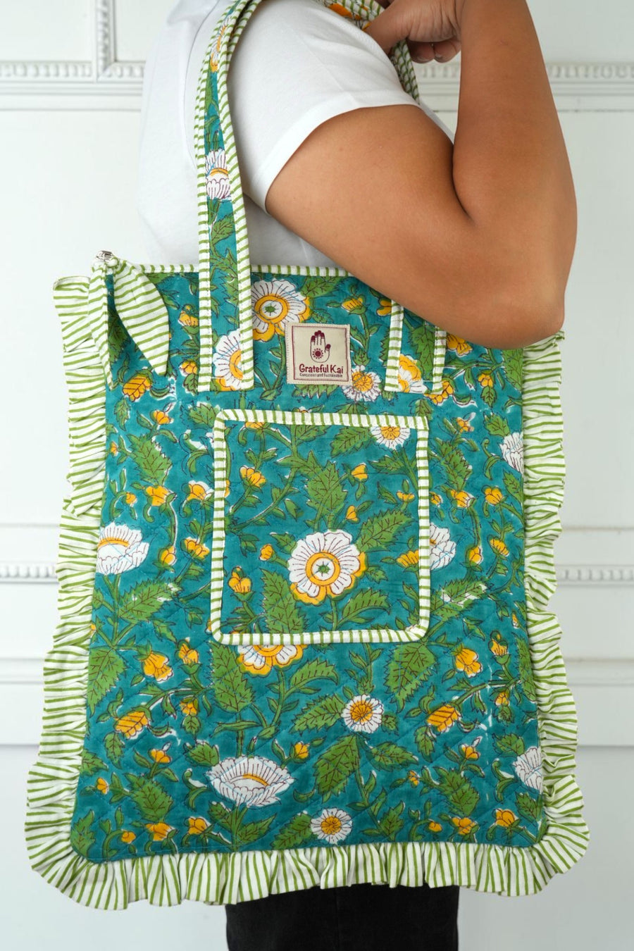 Wildflower Wave Laptop Bag