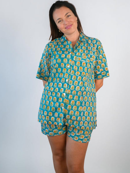 Short Green Pj