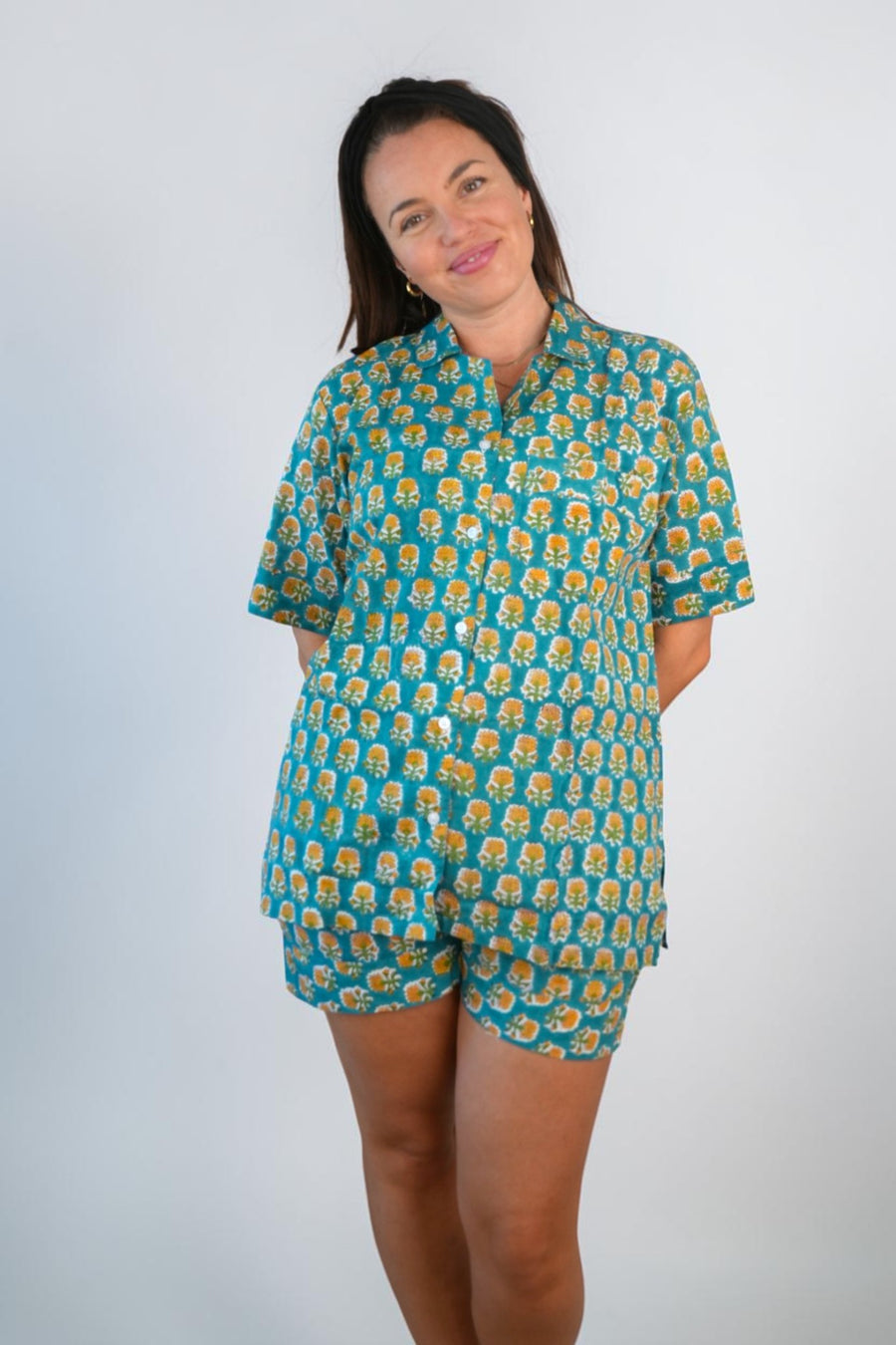Short Green Pj